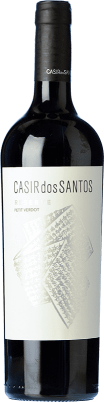 25,95 € Envío gratis | Vino tinto Casir dos Santos Reserva I.G. Mendoza Mendoza Argentina Petit Verdot Botella 75 cl