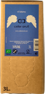 11,95 € 送料無料 | 白ワイン Arrufí Blanc D.O. Terra Alta カタロニア スペイン Grenache White Bag in Box 3 L