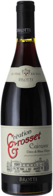 19,95 € 送料無料 | 赤ワイン Brotte Création Grosset Cru Cairanne Rouge 高齢者 V.D.P. Grosses Gewächs GG プロヴァンス フランス Syrah, Grenache, Monastrell, Carignan ボトル 75 cl