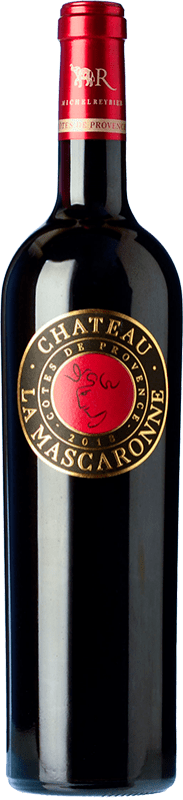 29,95 € Envío gratis | Vino Tinto Château La Mascaronne A.O.C. Côtes de Provence Provence Francia Syrah, Cabernet Sauvignon Botella 75 cl