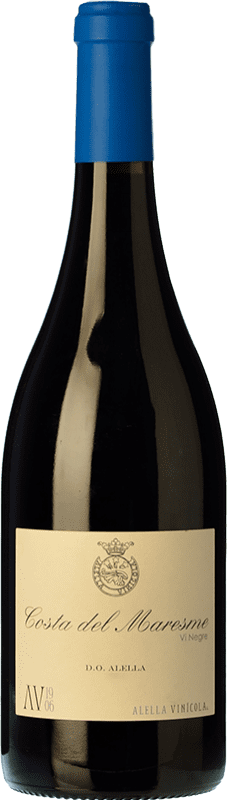 42,95 € Spedizione Gratuita | Vino rosso Alella Costa del Maresme Negre Crianza D.O. Alella Catalogna Spagna Grenache Bottiglia 75 cl