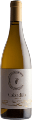 11,95 € Envío gratis | Vino blanco Uribes Madero Calzadilla Matelot D.O.P. Vino de Pago Calzadilla Castilla la Mancha España Garnacha Blanca Botella 75 cl