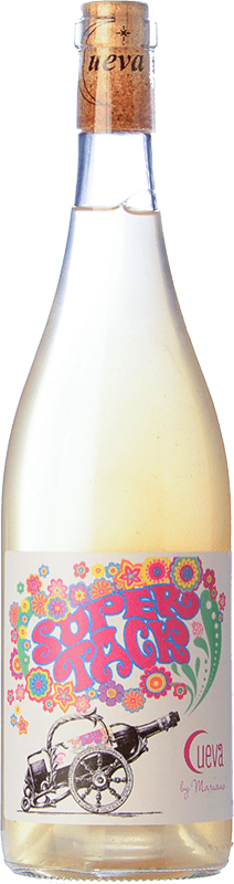 18,95 € Envio grátis | Vinho branco Cueva Supertack Espanha Tardana Garrafa 75 cl