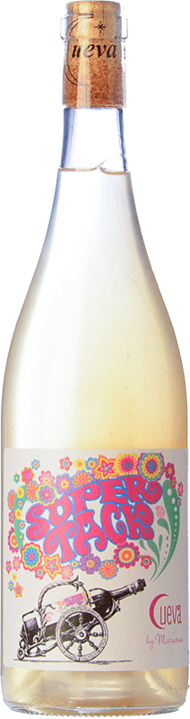 17,95 € Free Shipping | White wine Cueva Supertack Spain Tardana Bottle 75 cl