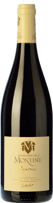 11,95 € 免费送货 | 红酒 Montine Caprices A.O.C. Côtes du Rhône 罗纳 法国 Syrah, Grenache 瓶子 75 cl