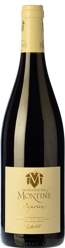 11,95 € Spedizione Gratuita | Vino rosso Montine Caprices A.O.C. Côtes du Rhône Rhône Francia Syrah, Grenache Bottiglia 75 cl