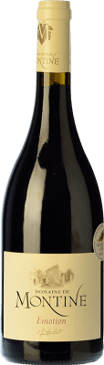 14,95 € Бесплатная доставка | Красное вино Montine Emotion A.O.C. Côtes du Rhône Рона Франция Syrah, Grenache бутылка 75 cl
