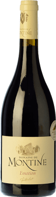 15,95 € Envío gratis | Vino Tinto Domaine de Montine Emotion A.O.C. Côtes du Rhône Rhône Francia Syrah, Garnacha 75 cl