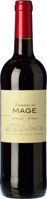 6,95 € Free Shipping | Red Wine Domaine du Mage I.G.P. Vin de Pays Côtes de Gascogne France Merlot, Syrah — Shiraz 75 cl