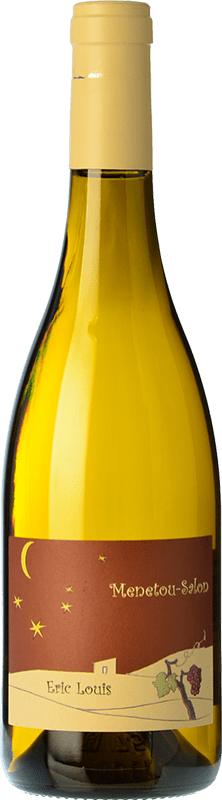 16,95 € 免费送货 | 白酒 Éric Louis Blanc A.O.C. Menetou-Salon 卢瓦尔河 法国 Sauvignon White 瓶子 75 cl
