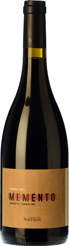 14,95 € Бесплатная доставка | Красное вино Sol Payré Memento I.G.P. Vin de Pays Côtes Catalanes Руссильон Франция Syrah, Grenache, Carignan бутылка 75 cl