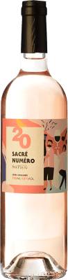 8,95 € Free Shipping | Rosé wine Sol Payré Sacré Numéro Rosé Young I.G.P. Vin de Pays Côtes Catalanes Roussillon France Syrah, Grenache Bottle 75 cl