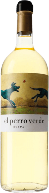 108,95 € Free Shipping | White Wine Ángel Lorenzo Cachazo El Perro Verde D.O. Rueda Castilla y León Spain Verdejo Jéroboam-Double Magnum Bottle 3 L