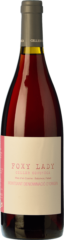 11,95 € Бесплатная доставка | Розовое вино Comunica Foxy Lady Молодой D.O. Montsant Каталония Испания Syrah бутылка 75 cl