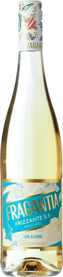 9,95 € Envio grátis | Espumante Branco Finca Constancia Fragantia 5.5 Frizzante — Meio Espumante I.G.P. Vino de la Tierra de Castilla Castela-Mancha Espanha Moscatel 75 cl