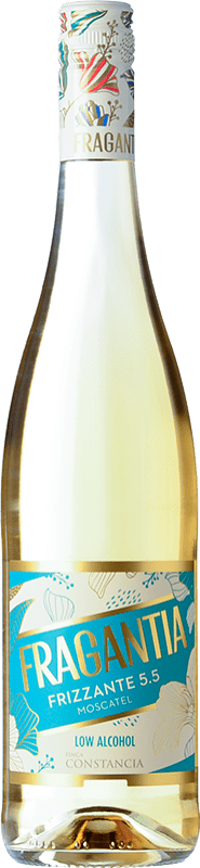 9,95 € Envio grátis | Vinho branco Finca Constancia Fragantia 5.5 Blanco I.G.P. Vino de la Tierra de Castilla Castela-Mancha Espanha Mascate Grão Pequeno Garrafa 75 cl