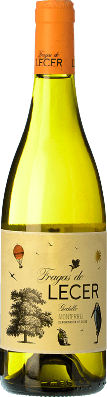 9,95 € Envío gratis | Vino blanco Grandes Pagos Gallegos Fragas do Lecer D.O. Monterrei Galicia España Godello Botella 75 cl
