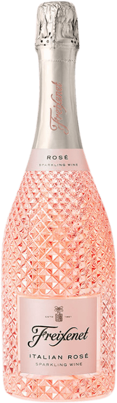 11,95 € 免费送货 | 玫瑰气泡酒 Freixenet Italian Rosé 干 威尼托 意大利 Pinot Black, Glera 瓶子 75 cl