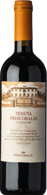 24,95 € 免费送货 | 红酒 Marchesi de' Frescobaldi Tenuta Castiglioni Rosso I.G.T. Toscana 托斯卡纳 意大利 Merlot, Cabernet Sauvignon, Sangiovese, Cabernet Franc 瓶子 75 cl