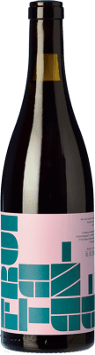 15,95 € 免费送货 | 红酒 Vinyes Tortuga Fruita Analògica Negre 西班牙 Cabernet Franc, Xarel·lo 瓶子 75 cl