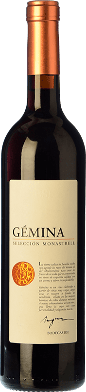 7,95 € Free Shipping | Red wine San Isidro Gémina Selección D.O. Jumilla Region of Murcia Spain Monastrell Bottle 75 cl