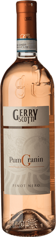 18,95 € Бесплатная доставка | Розовое вино Giorgi Rosé Pumgranin Gerry Scotti Молодой D.O.C. Oltrepò Pavese Ломбардии Италия Pinot Black бутылка 75 cl