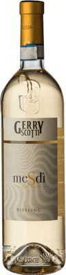 15,95 € Envío gratis | Vino Blanco Giorgi Gerry Scotti Mesdì D.O.C. Oltrepò Pavese Lombardia Italia Riesling 75 cl