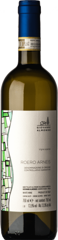 15,95 € Spedizione Gratuita | Vino bianco Giovanni Almondo Vignesparse D.O.C.G. Roero Piemonte Italia Arneis Bottiglia 75 cl