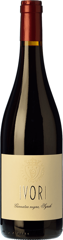 14,95 € Free Shipping | Red Wine Alella Ivori D.O. Alella Catalonia Spain Syrah — Shiraz, Garnacha — Grenache Bottle 75 cl