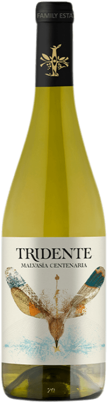 18,95 € 免费送货 | 白酒 Tritón Tridente Centenaria I.G.P. Vino de la Tierra de Castilla y León 卡斯蒂利亚莱昂 西班牙 Malvasía 瓶子 75 cl