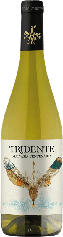 16,95 € Kostenloser Versand | Weißwein Tritón Tridente Cepas Centenarias — Hundertjährige Reben I.G.P. Vino de la Tierra de Castilla y León Kastilien und León Spanien Malvasia Flasche 75 cl