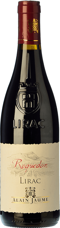 12,95 € Envoi gratuit | Vin rouge Alain Jaume Roquedon A.O.C. Lirac Rhône France Syrah, Grenache, Monastrell, Carignan Bouteille 75 cl