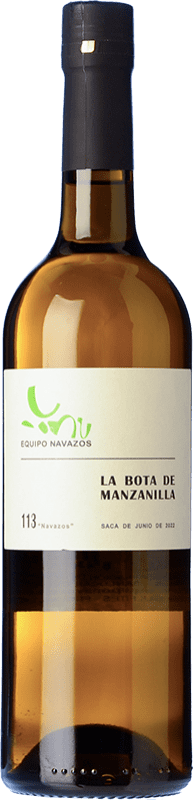 34,95 € Spedizione Gratuita | Vino Liquoroso Equipo Navazos La Bota Nº 113 D.O. Manzanilla-Sanlúcar de Barrameda Sanlúcar de Barrameda Spagna Palomino Fino 75 cl