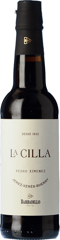 12,95 € 送料無料 | 甘口ワイン Barbadillo La Cilla D.O. Manzanilla-Sanlúcar de Barrameda Sanlúcar de Barrameda スペイン Pedro Ximénez ハーフボトル 37 cl