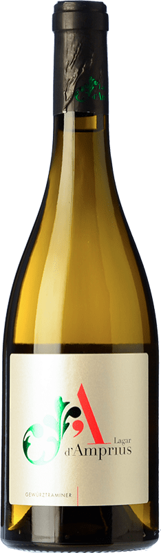 15,95 € Бесплатная доставка | Белое вино Lagar d'Amprius I.G.P. Vino de la Tierra Bajo Aragón Арагон Испания Gewürztraminer бутылка 75 cl