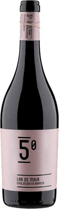 15,95 € Kostenloser Versand | Rotwein Lar de Maía 5º I.G.P. Vino de la Tierra de Castilla y León Kastilien und León Spanien Tempranillo Flasche 75 cl