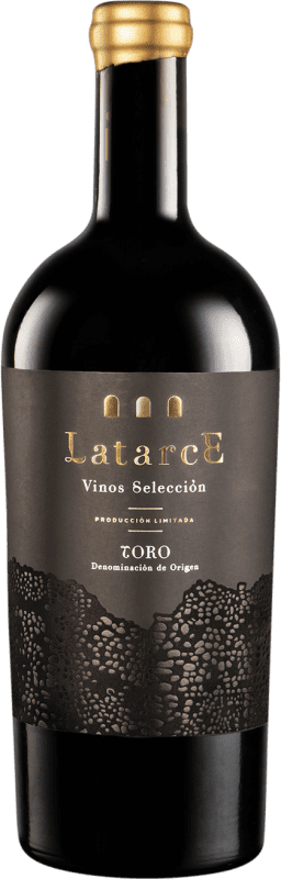 44,95 € Envío gratis | Vino tinto Castillo Latarce Selección D.O. Toro Castilla y León España Tinta de Toro Botella 75 cl