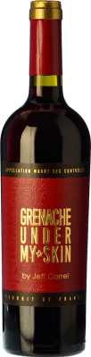 17,95 € Free Shipping | Red Wine Jeff Carrel Le Grenache Under My Skin A.O.C. Maury Roussillon France Garnacha — Grenache Bottle 75 cl