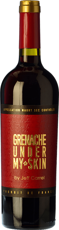 17,95 € Бесплатная доставка | Красное вино Jeff Carrel Le Grenache Under My Skin A.O.C. Maury Руссильон Франция Grenache бутылка 75 cl