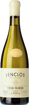 18,95 € 免费送货 | 白酒 L'Enclòs de Peralba Tres Feixes 西班牙 Grenache White 瓶子 75 cl