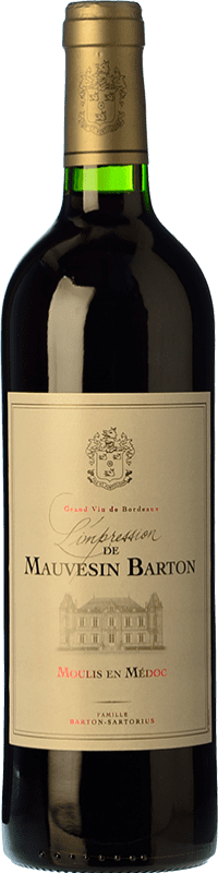11,95 € 免费送货 | 红酒 Château Mauvesin Barton L'Impression A.O.C. Moulis-en-Médoc 波尔多 法国 Merlot, Cabernet Sauvignon, Cabernet Franc 瓶子 75 cl