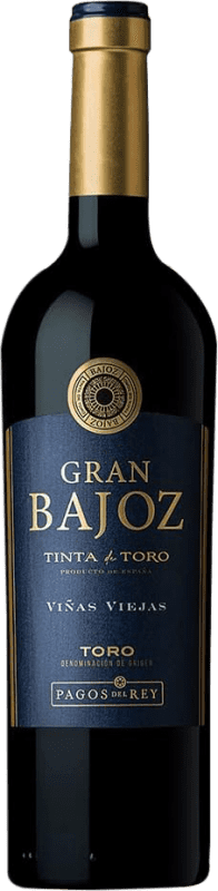 13,95 € Spedizione Gratuita | Vino Rosso Pagos del Rey Gran Bajoz D.O. Toro Castilla y León Spagna Tinta de Toro 75 cl