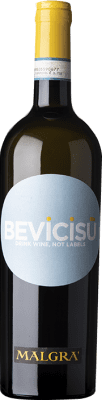 10,95 € Envoi gratuit | Vin Blanc Malgrà Bevicisù D.O.C. Piedmont Piémont Italie Chardonnay, Sauvignon 75 cl