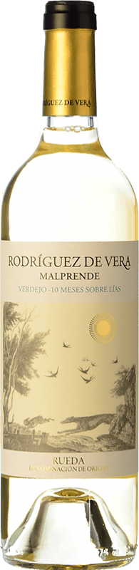 8,95 € Бесплатная доставка | Белое вино Viñadores de Madrigal Malpendre D.O. Rueda Кастилия-Леон Испания Verdejo — Вердехо Бутылка 75 cl