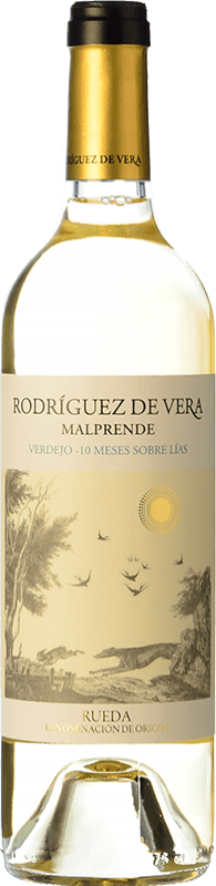 8,95 € Envio grátis | Vinho branco Viñadores de Madrigal Malpendre D.O. Rueda Castela e Leão Espanha Verdejo Garrafa 75 cl