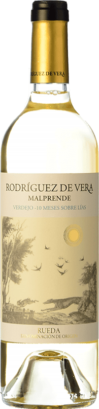 8,95 € Envío gratis | Vino blanco Viñadores de Madrigal Malpendre D.O. Rueda Castilla y León España Verdejo Botella 75 cl
