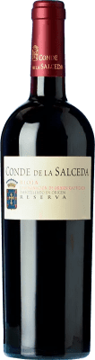 43,95 € Kostenloser Versand | Rotwein Viña Salceda Conde de la Salceda Reserve — Gereift D.O.Ca. Rioja La Rioja Spanien Tempranillo Magnumflasche 1,5 L