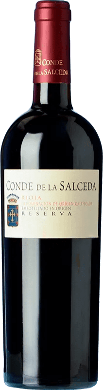 68,95 € Envio grátis | Vinho tinto Viña Salceda Conde de la Salceda Reserva D.O.Ca. Rioja La Rioja Espanha Tempranillo Garrafa Magnum 1,5 L