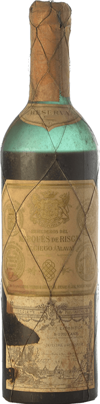 202,95 € Kostenloser Versand | Rotwein Marqués de Riscal 1911 D.O.Ca. Rioja La Rioja Spanien Tempranillo, Graciano, Mazuelo Flasche 75 cl