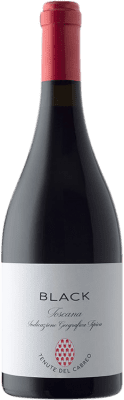 28,95 € Kostenloser Versand | Rotwein Cabreo Black I.G.T. Toscana Toskana Italien Pinot Schwarz Flasche 75 cl